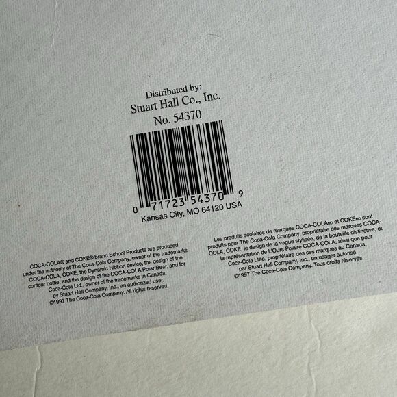 Vintage Coca Cola Coke Soft Drink Folders Spiral Notebook 1997 Memorabilia Qty 4 - Picture 13 of 13